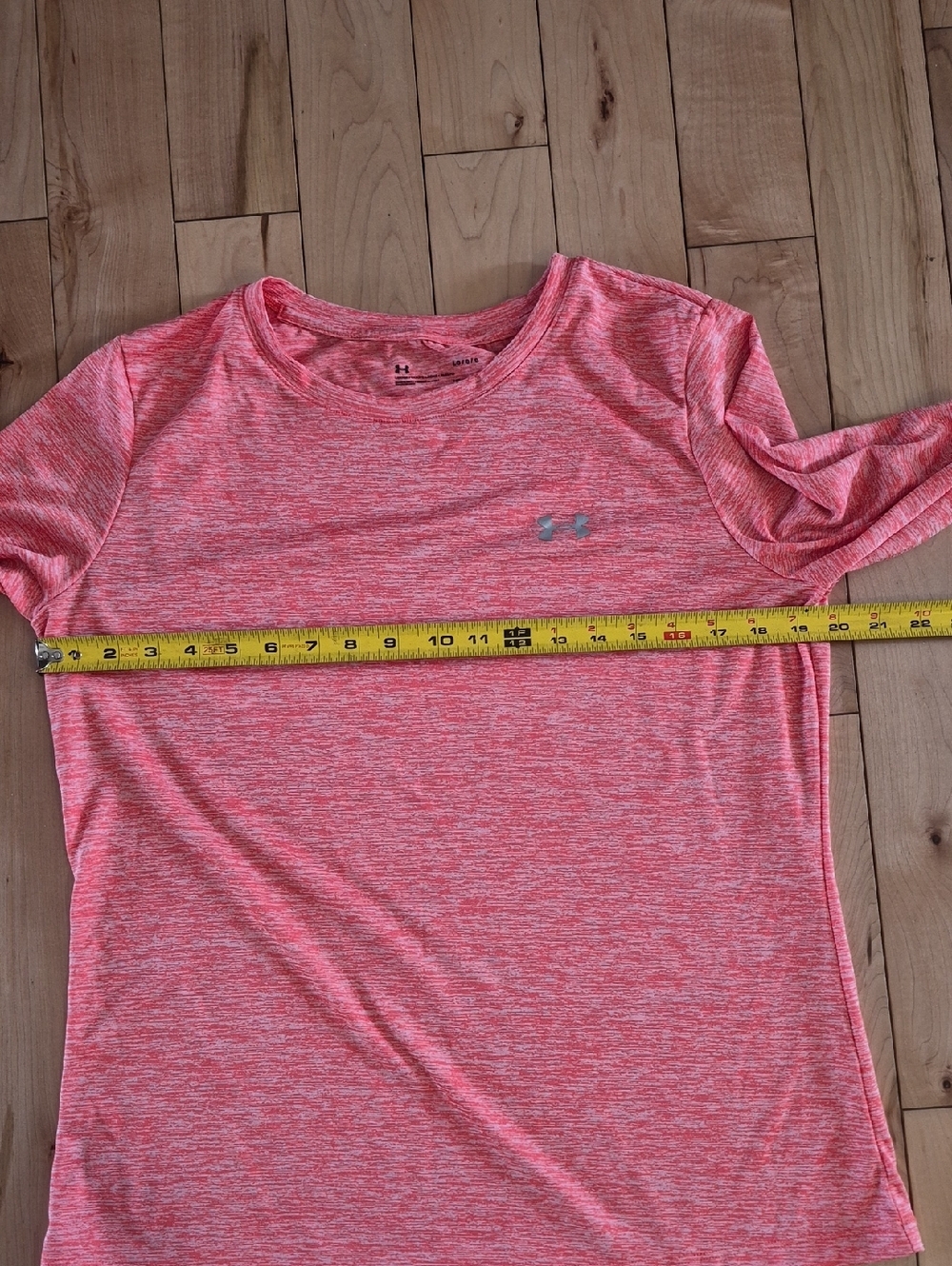 Under Armour Women's Size Large Orange Long-Sleeve Thin Performance Top - Picture 5 of 6
